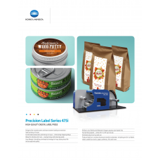 Precision Label Series 475i Spec Sheet